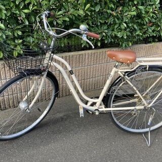 アサヒサイクル 27型 自転車 スウェル27（クリーム・ブラック...