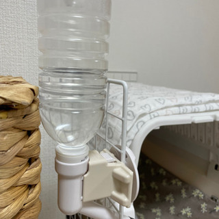 リッチェル　ペット用　ウォータノズル（犬用）ブラウン　ペットボトル専用　給水器の画像