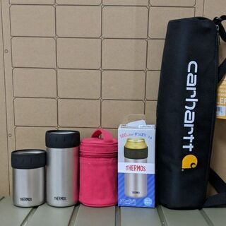 THERMOS　缶クーラー　保冷バッグ　お出かけ セット　サーモス　