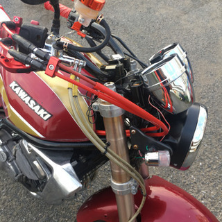 「現在他サイトにて交渉中」バリオス　1型　倒立フォーク　ZXR400流用の画像