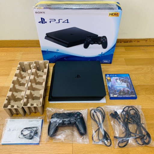 【決まりました】PlayStation 4 ブラック 500GB (CUH-2200AB01)