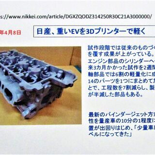 金属3Dプリンタの利用について解説した冊子ですの画像