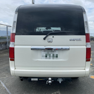 ステップワゴン　車検付　地デジ　バックカメラ　パワスラ　ヒッチメンバー付　即持ち帰り可能の画像