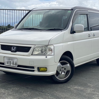 ステップワゴン　車検付　地デジ　バックカメラ　パワスラ　ヒッチメ...