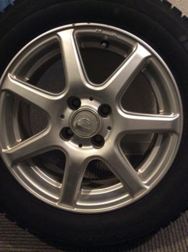 アルミホイール付きスタッドレスタイヤ4本 185/65R15