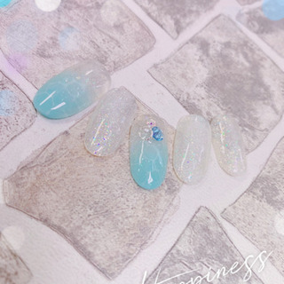 弁天町でジェルネイルデザインレッスンの画像