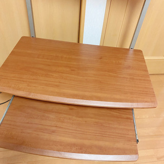 パソコンデスク ❤️ 床置き PC テレビ台 勉強机の画像