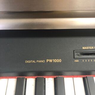 【KAWAI】 電子ピアノ PW1000 2002年製 木製鍵盤搭載の画像