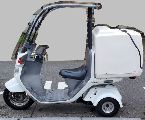 ★値引で70000円☆ジャイロキャノピー TA02★ミニカー登録可★確認走行済★納車整備可★お届け可★登録代行可★ホンダ★全国発送可能★50cc 原付　宅配達出前　スクーター バイク Uber　ウーバ現在26584km
