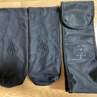 アルマンド(空瓶) ゴールド、ロゼ ケース付き(２本のみ)の画像