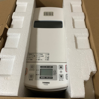 ホームベーカリー　TWINBIRD PY-E635の画像