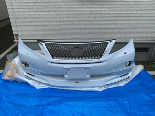 LEXUS RX　10系前期　純正フロントバンパー　フロントグリル　ナンバー台座　LX MODEスポイラー付き　札幌市発