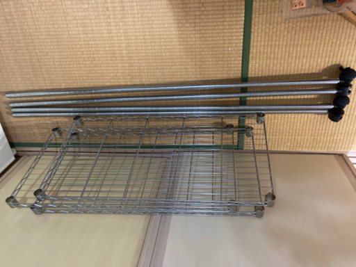 【値下げ】メタルラック高さ155cm3段