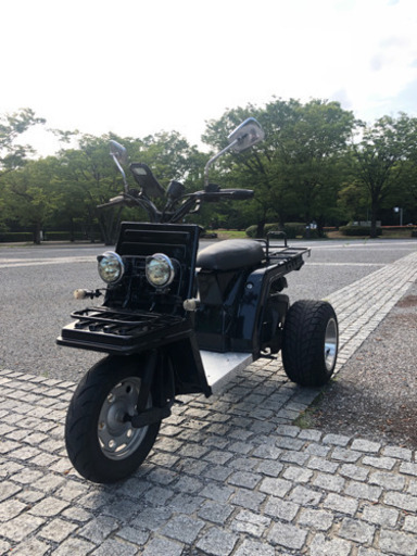 ジャイロX2st カスタム　ミニカー登録済み　大型キャリア付き