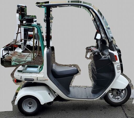 ★値引で120000円☆4st ジャイロキャノピー TA03★ミニカー登録可★確認走行済★納車整備可★お届け可★登録代行可★ホンダ★全国発送可能★50cc 原付　宅配達出前　スクーター バイク Uberウーバー