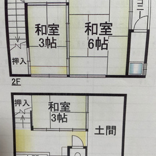 ⭐️急募⭐️敷金礼金0円！家賃50000円♪一戸建てリノベーショ...