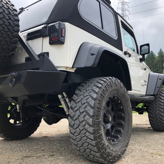‘07 JK ラングラー 2DR リフトアップ,37x13.5ワイドトレッド、前後E-LOCKER、5.13ファイナルダウン,ダブルカルダン公認フルカスタムの画像