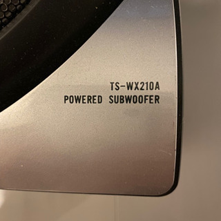 カロッツェリア　サブウーファーTS-WX210Aの画像