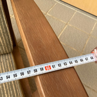 肘掛け座椅子値下げの画像