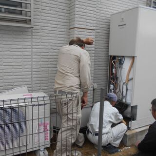 埼玉県さいたま市エコキュート施工修理交換