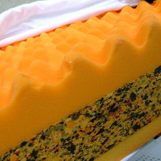 シンプルなシングルベッド　引き出し付　の画像