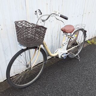パナソニック最新機種電動アシスト自転車vivi26インチコン
