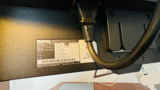 BENQモニター　アーム・HDMIケーブル×1付き