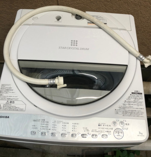 2019年式　TOSHIBA 洗濯機