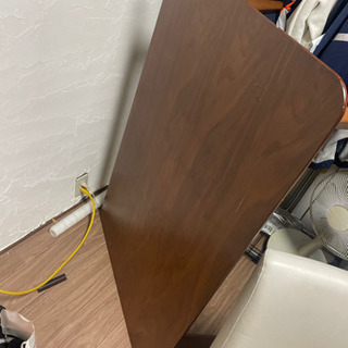 長方形家具調コタツ　ジャンクで