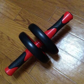 【お引渡し調整中】腹筋ローラー 差し上げます。