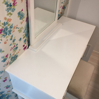 ドレッサー　スツールセット　クラリス