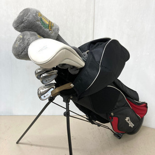 SOLD OUT 【レディースセット！】Mizuno ＋Wilson 等 ゴルフクラブ 9本セット＋美品 Cougar キャディバッグ付
