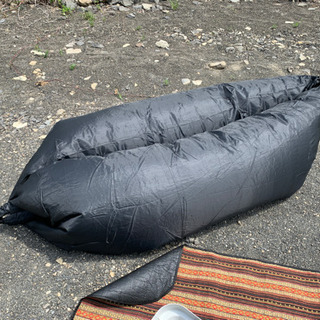 エアーソファキャンプアウトドアの画像