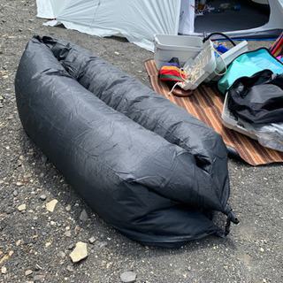 エアーソファキャンプアウトドアの画像