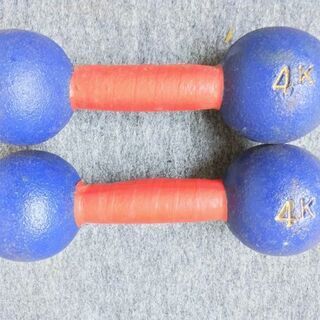 新品未使用　鉄アレイ4キロ組