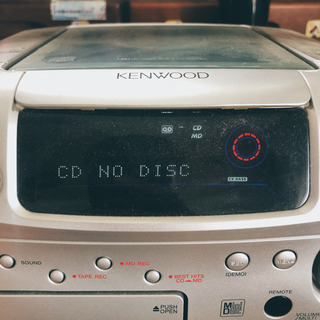 【実家断捨離作戦】CDコンポ！故障しているけど...