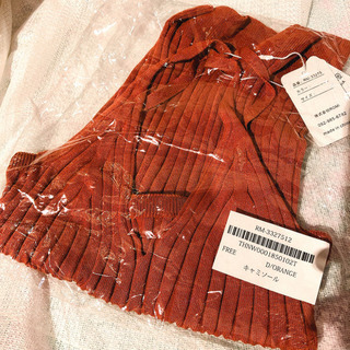 新品 サマーニット キャミソールの画像