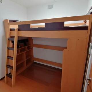 値下げしました　ロフト システムベッド Chambre5(シャンブル5)　2.5万円