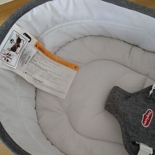 バウンサー ベビー ゆりかご 新生児 TinyLove タイニーラブ 3in1　おひるねロッキング・ナッパー グレー 5090088001の画像