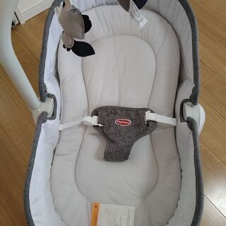 バウンサー ベビー ゆりかご 新生児 TinyLove タイニーラブ 3in1　おひるねロッキング・ナッパー グレー 5090088001の画像