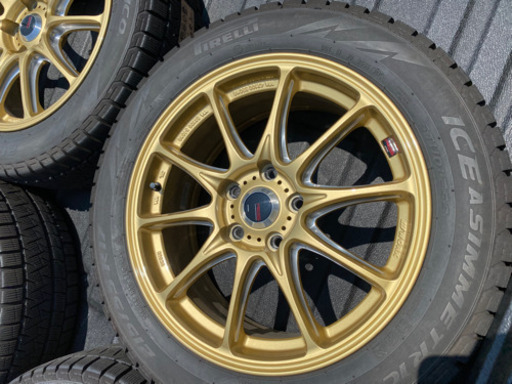 ホイール4本　タイヤ付き