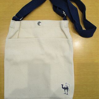 【未使用品】サライ謹製帆布肩掛けバッグ(サライ2020.8月号付録) 