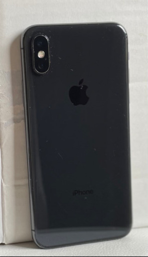 iPhoneX 64GB スペースグレイ※SIMフリー