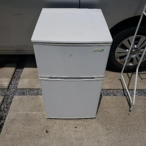 【引取手決定済】ヤマダ電機 2ドア 冷凍冷蔵庫 90L YRZ-C09B1 2015年製