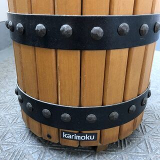 カリモク 傘立て 売りますの画像