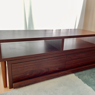 【値下げします】伸縮式　スライドTVボードの画像