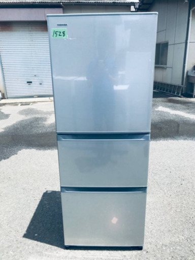 ④✨2018年製✨‼️330L‼️1528番 TOSHIBA✨東芝ノンフロン冷凍冷蔵庫✨GR-K33S‼️