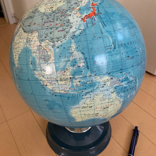地球儀　世界地図