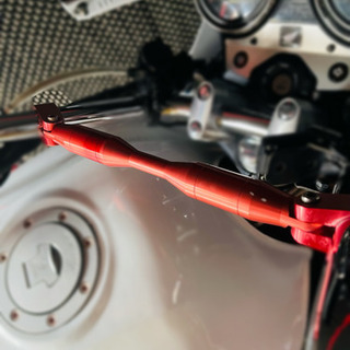 cb400sfに付けてました【ハンドルブレース】