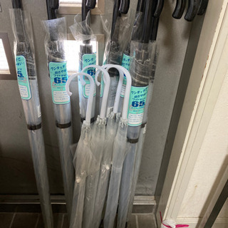 ビニール傘　11本セットの画像